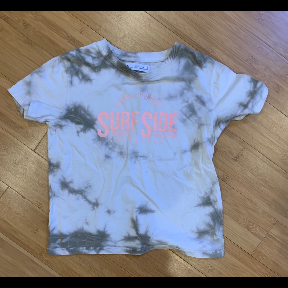 Boys white/gray Zara t-shirt